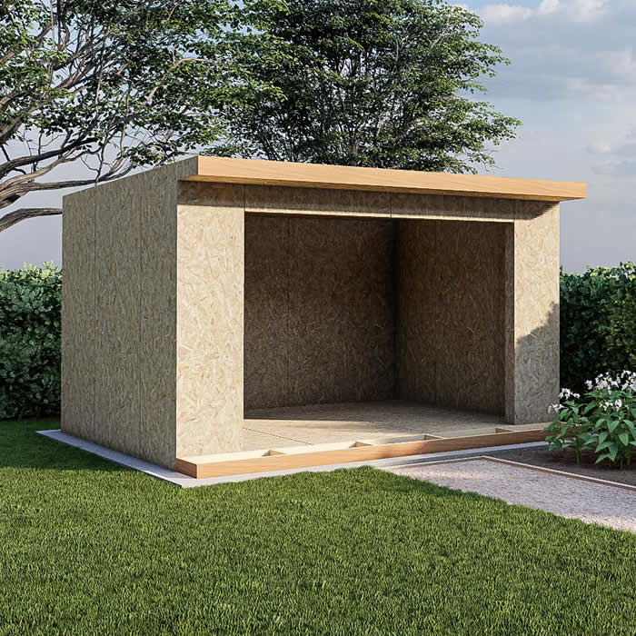 4.88m x 2.44m SIP garden room kit